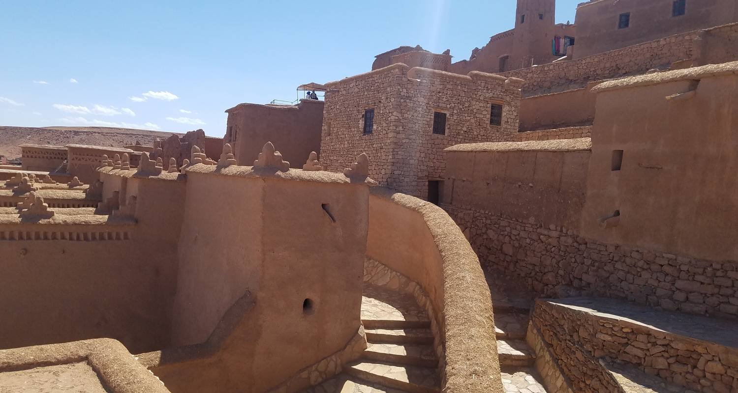 Moroccan artisan crafts and traditional setting